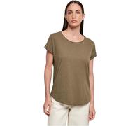 Build Your Brand T- Shirt Long pour Femme, Olive, XXL