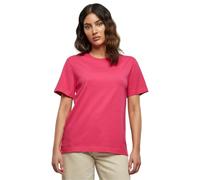 Build Your Brand T- Shirt Quotidien pour Femme, Rose Hibiscus