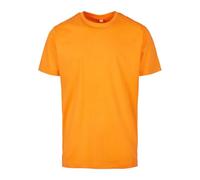 Build Your Brand T- Shirt Round Neck Homme, Orange (Paradise Orange), XL