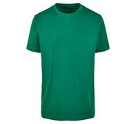 Build Your Brand T- Shirt Round Neck Homme, Vert (Forest Green), XS