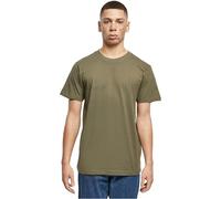 Build Your Brand - T-shirt col rond Homme vert olive 5XL