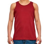Build Your Brand Débardeur Basique pour Homme, débardeur Basique en Coton pour l'été, Disponible dans de Nombreuses Couleurs, Tailles XS à 5XL, Bordeaux, XL