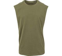 Build Your Brand T-Shirt sans Manches pour Homme Olive XXL