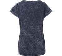 Build Your Brand Tee à épaule élargie lavée par l'acide des femmes - T-Shirt de