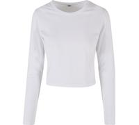 Build Your Brand - Top court manches longues pour femme RW9814 (5XL) (Blanc)