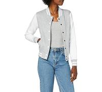 Build Your Brand Sweat College Jacket Gris XL Femme