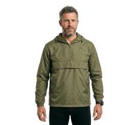 Build Your Brand Basic Pull Over Jacket Vert XL Homme
