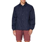 Build Your Brand Veste Coach, Bleu Marine, XL Homme