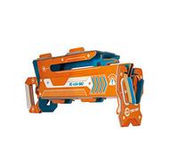 Build Your Own Lanceur d'avion en papier,Créez un lanceur de carton entièrement fonctionnel,Comprend 10 avions en papier Fold 'n' Fly,Kit d'encoches durables,Éducatif et tiges