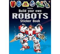 Build Your Own Robots Sticker Book (Build Your Own Sticker Books) – Usborne