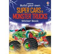 Usborne – Crée tes propres supercars et monster trucks – Livre d'autocollants