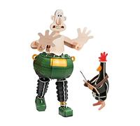 Build Your Own Wallace & Gromit Techno Trousers I Wrong Pants I Includes Feathers McGraw | 76 pièces I Fun Gift & & & Familles à partir de 8 ans | Kit de fente en carton écologique (BYOMB 014)