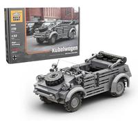 Buildarmy Bloc de construction en brique allemande Kubelwagen WW2 - 178 pièces