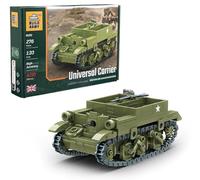 Buildarmy Bloc de construction universel pour véhicule à chenilles WW2 - 276 pièces
