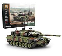 Buildarmy German Leopard 2a6 Bloc de construction pour char de combat principal 1400 pièces