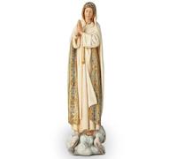 Buildclassic Statues catholiques de Notre-Dame de Fatma, figurine de la Vierge Marie pour autel, Sainte Mère Madonna 30,5 cm de haut, cadeau religieux pour maman, sculpture classique de la Renaissance