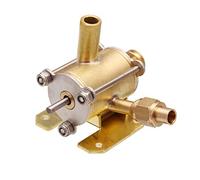 BuildCubes Modèle de Moteur à Vapeur, Mini Moteur à Vapeur en Métal Moteur à Turbine à Vapeur, Kit de Modélisation de Moteur à Turbine, Kit Moteur à Vapeur, éducatif Cadeau -RTR