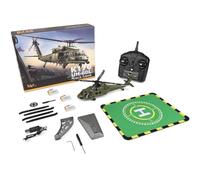 BuildCubes WL K170 Blackk-Hawkk UH-60L Hélicoptère Télécommandé Adulte, 170 Taille 2.4G 4CH sans AileronMilitaire Hélicoptère RC Hélicoptère RC Extérieur Télécommandé Avion RC Jouet -RTF