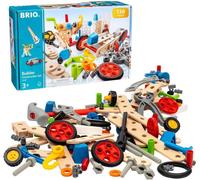 Builder - 34587 - Coffret Evolution Builder - 136 Pièces - Jeu De Construction Stem - Sans Pile - Créations Libres Ou Guidées - Pour Garcons Et Filles Dès 3 Ans