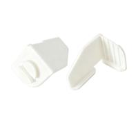 Builder Line Guides d'angle avec assise striée et pièces gauche droite pour projets de travail de brique et de blocs Utilisation de ligne de brique Guide d'angle Outil de disposition murale Support de