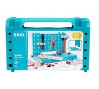 Builder - Mallette Etabli de bricolage Builder - 59 Pièces - Jeu de construction STEM - À partir de 3 ans G