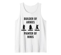 Builder of Armies Painter of Minis Jeu de rôle de Table Débardeur