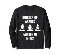 Builder of Armies Painter of Minis Jeu de rôle de Table Manche Longue