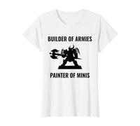 Builder of Armies Painter of Minis Jeu de rôle de Table T-Shirt Graphique avec Valeur