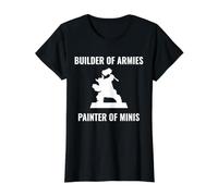 Builder of Armies Painter of Minis Jeu de rôle de Table T-Shirt Graphique avec Valeur