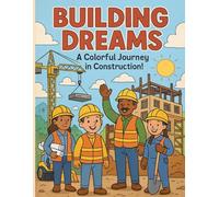 Building Dreams: A Colorful Journey in Construction!: Educational Coloring book
