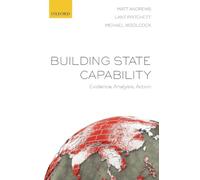 Unknown (Auteur) – Building State Capability – Livre en VO – Oxford University Press