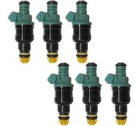 Builles d'injecteur Carburant pour B&MW 3 5 E36 E34 E39 E46 320I 325I 323I 520I 523I 525I 0280150415 13641730060 6Pcs, injecteurs Carburant pièces Moteur Voiture Buses d'injection.