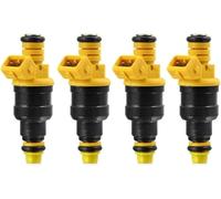 Builles d'injecteur Carburant pour BMW E23 E24 E28 E30 E32 E34 E36 318I 535I 0280150714 1985-1991 4Pcs, injecteurs Carburant pièces Moteur Voiture Buses d'injection.