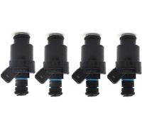 Builles d'injecteur Carburant pour BMW E34 E36 E46 3 Series 316 318 316i 318i 1.9L 8v 1993-2005 13641247931 D3768FA 4PCS, injecteurs Carburant pièces Moteur Voiture Buses d'injection.