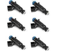 Builles d'injecteur Carburant pour Buick 3.6L 0280156131 6PCS, injecteurs Carburant pièces Moteur Voiture Buses d'injection.