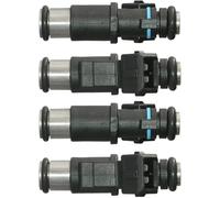 Builles d'injecteur Carburant pour Peugeot 106 206 306 Partner Fuel Injectors 0280156357 1984E0 01F002A 348001 4PCS, injecteurs Carburant pièces Moteur Voiture Buses d'injection.