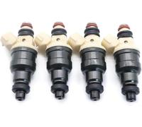 Builles d'injecteur Carburant pour Suzuki 1992 1993 1994 1995 1996 1997 1998 Sidekick X-90 1.6L 15710-58B00 4pcs, injecteurs Carburant pièces Moteur Voiture Buses d'injection.