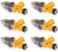 Builles d'injecteur Carburant pour Yamaha Hpdi 250-300 HP Vz200rtlr Lz300tur 60v137610000 Mr560555 6pcs, injecteurs Carburant pièces Moteur Voiture Buses d'injection.