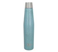 BUILT Apex - Bouteille Isotherme avec Bouchon Hermétique, 100% Réutilisable, Sans BPA, Gourde en Acier Inoxydable 18/10, 540 ml, Bleu Pailleté