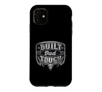 Built Dad Tough American Funny 4th of July Coque pour iPhone 11