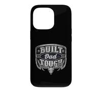 Built Dad Tough American Funny 4th of July Coque pour iPhone 13 Pro