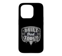 Built Dad Tough American Funny 4th of July Coque pour iPhone 15 Pro