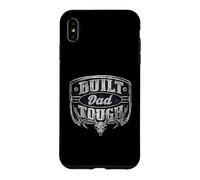 Built Dad Tough American Funny 4th of July Coque pour iPhone XS Max