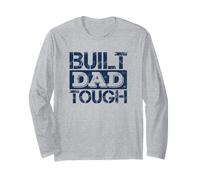 Built Dad Tough Father's Day Strong Daddy Funny Saying Manche Longue