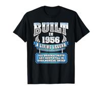 Built in 1956 A Living Legend Vintage 70th Birthday T-Shirt