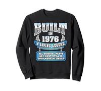 Built in 1976 A Living Legend Vintage 50th Birthday Sweatshirt