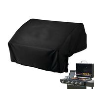 Built in BBQ Cover - Waterproof Oxford Fabric Built in Grill Top Cover, Elastic Barbecue Equipment Protector for Yard Lawn Garden | Courtyard Backyard Outdoor