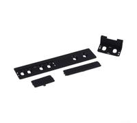Built-In Fridge Slide Rail Retrofit Kit Smooth(Black) | Smooth sliding action, seamless item pour access, precision engineered, reduces friction, quiet operation