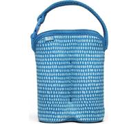 Built NY Bottle Buddy Sac en néoprène pour 2 bouteilles Sac isotherme, à pois, bleu