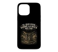Built on The Rock Christian Faith Matthieu 7:24 Bible espagnole Coque pour iPhone 13 Pro Max